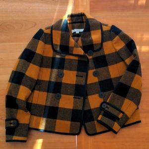 LOFT | Burnt Orange + Black Dress Jacket | Size XSP